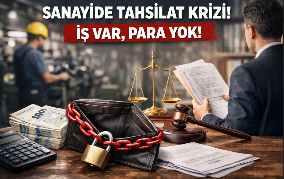 Konya Sanayisinde Tahsilat Krizi :  İş Var, Para Yok