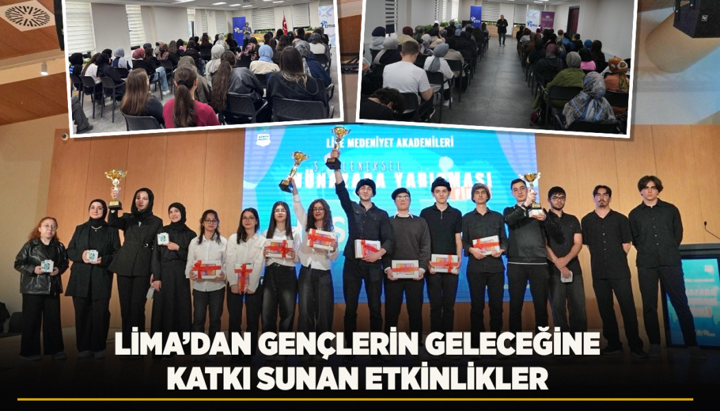 LİMA’DAN GENÇLERİN GELECEĞİNE KATKI SUNAN ETKİNLİKLER