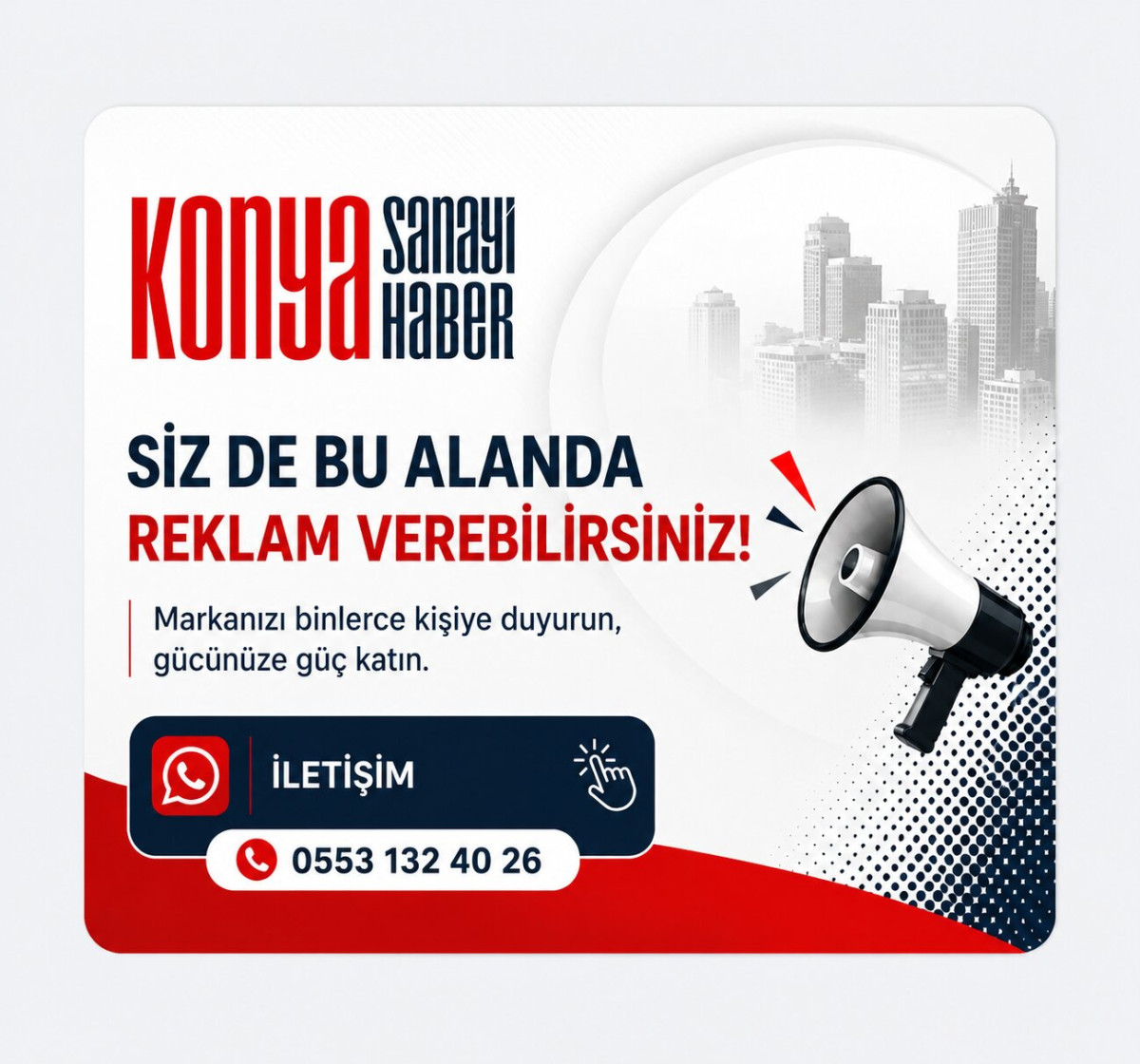 SİZ DE BU ALANA REKLAM VEREBİLİRSİNİZ.