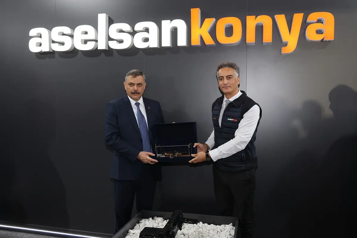 İçişleri Bakanı Mustafa Çiftçi ASELSAN Konya Standını Ziyaret Etti