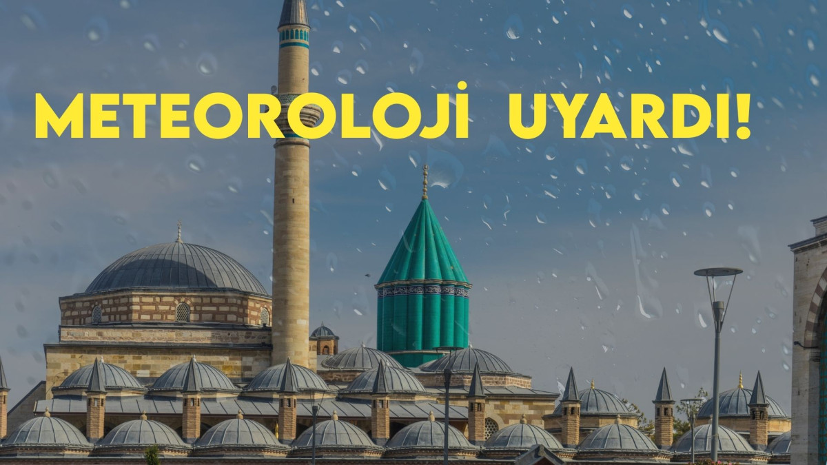 Konya’da Hava Birden Serinledi! Yağmur ve Kuvvetli Rüzgâr Geliyor