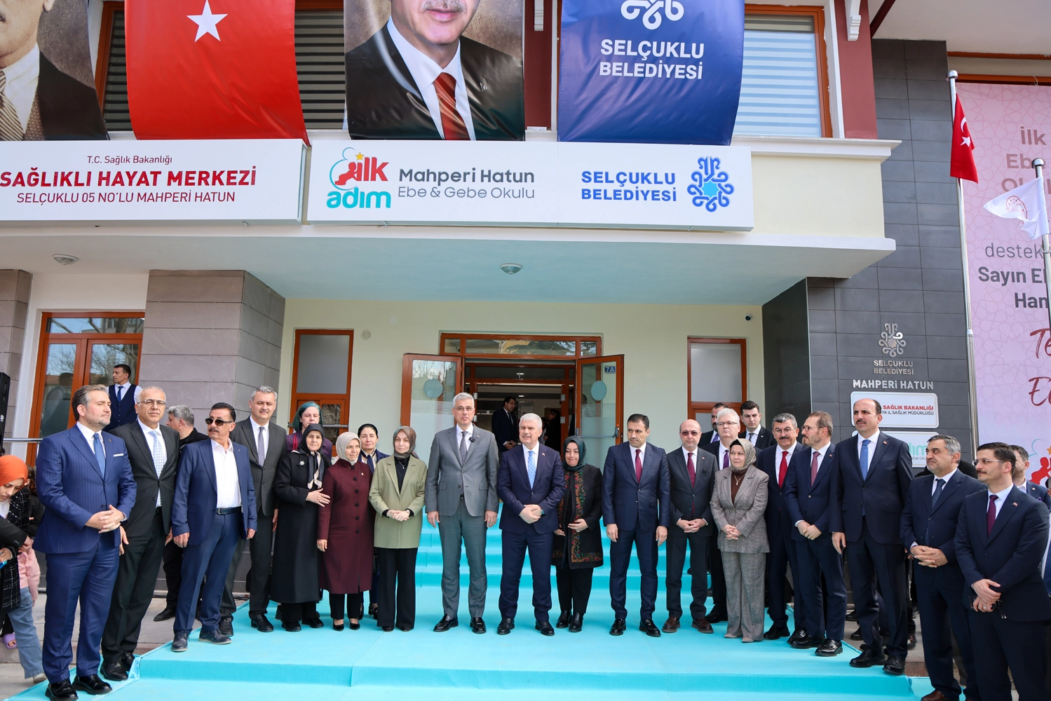 Konya’da “İlk Adım Ebe Gebe Okulu” Hizmete Açıldı