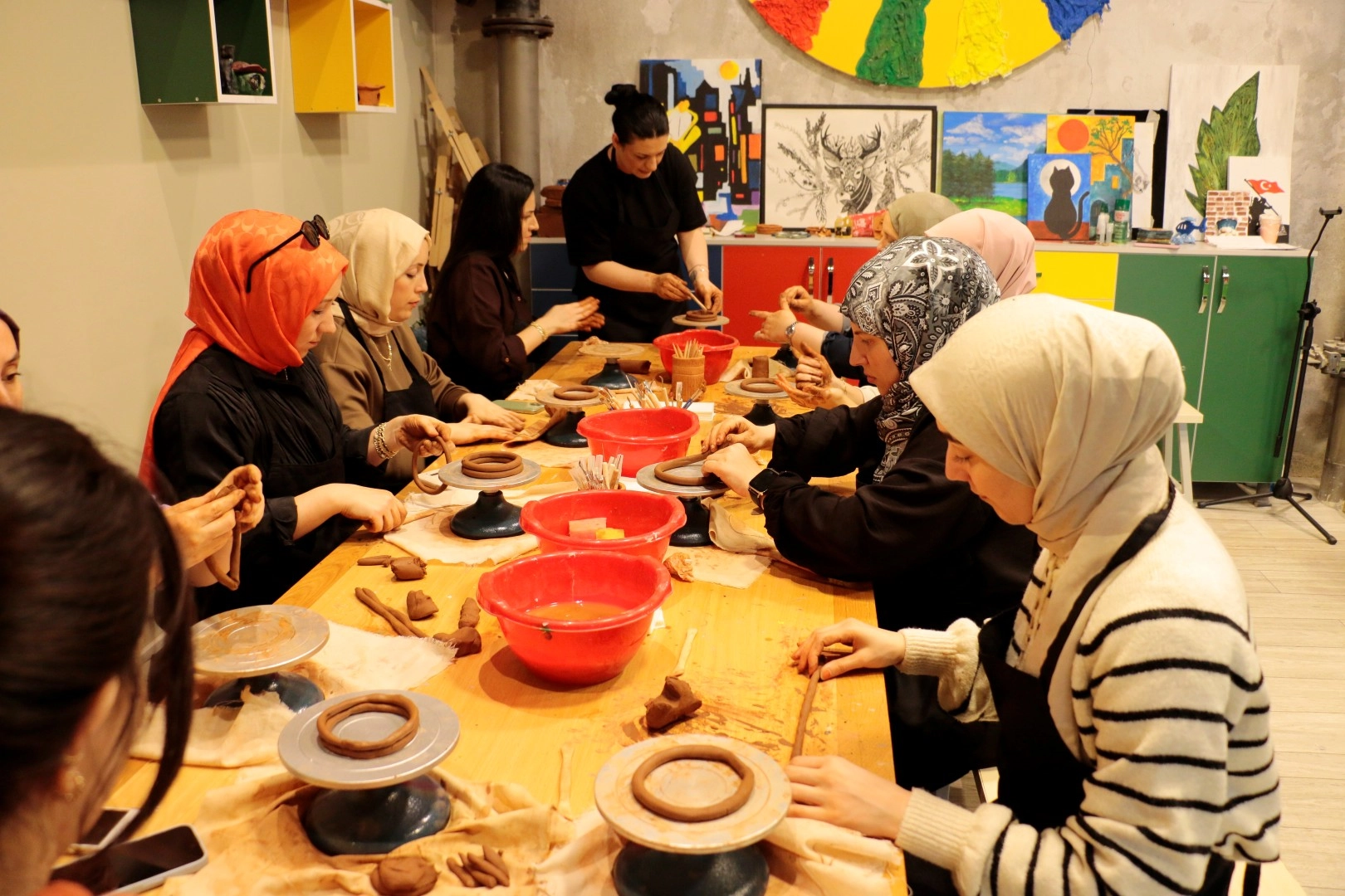 SEKA Kâğıt Müzesi’nde “Çamurdan Sanata” Eğitimi Yeniden Başladı