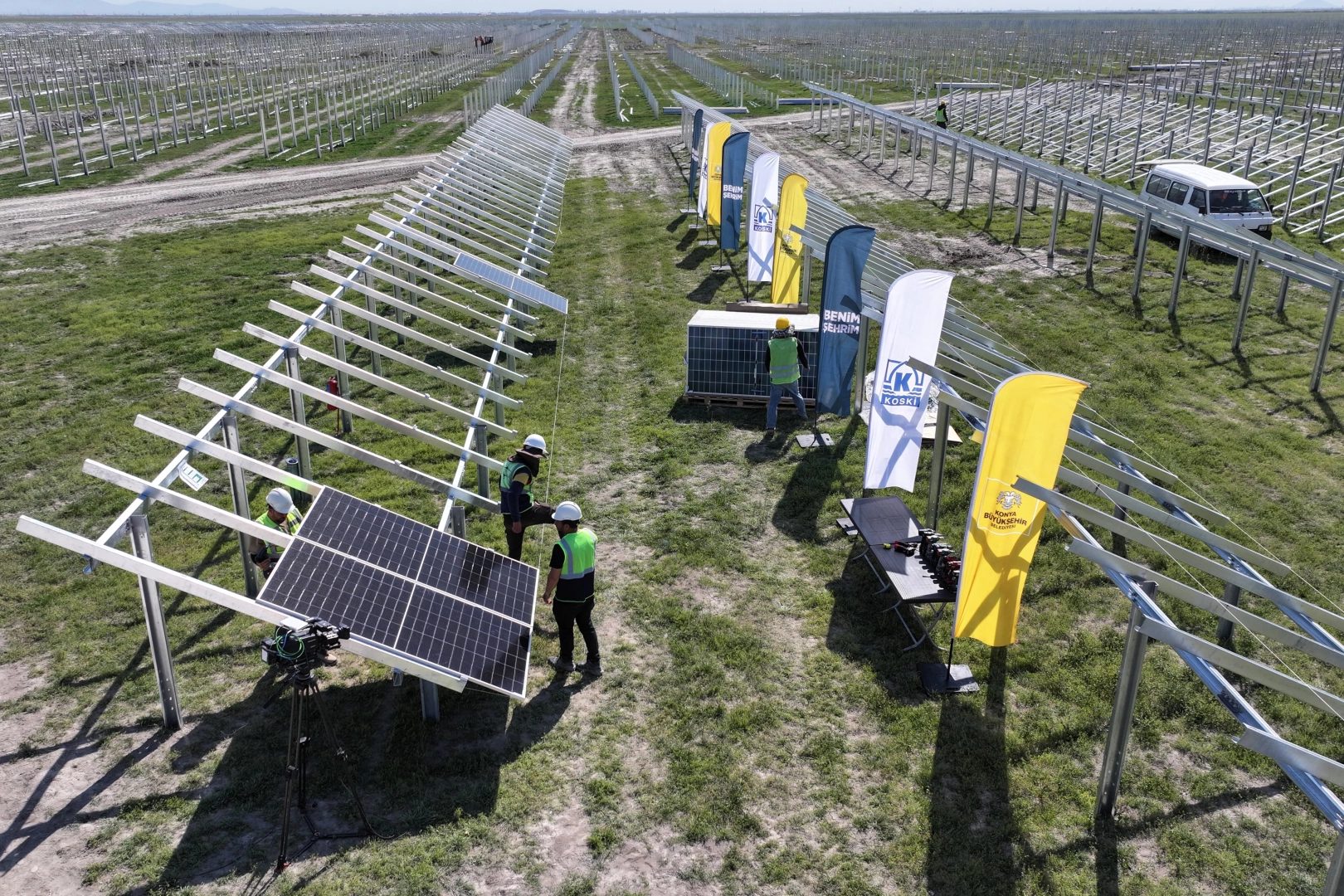 Konya Enerji Yatırımında Yeni Dönem: GES Projesi Başladı